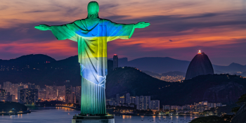 Uma Maravilha em Apoio à Liberdade: Cristo Redentor nas Cores da Ucrânia