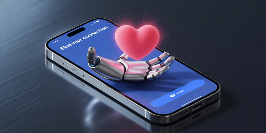 Meta aposta em inteligência artificial para reinventar o namoro online no Facebook / Ilustração Cortesia Editorial Ideia