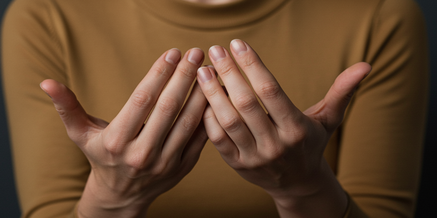 Mudanças na cor e temperatura das mãos podem ser sinais silenciosos de má circulação sanguínea.